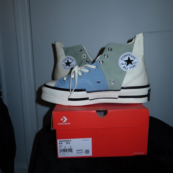 Converse Men’s Multicolor High-Top Sneakers Platform - Picture 1 of 3